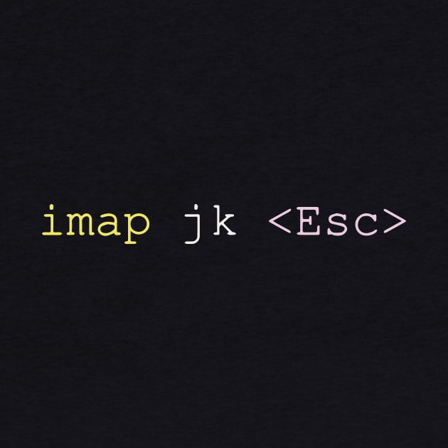 Remapping Vim Escape Key to jk by ArchmalDesign